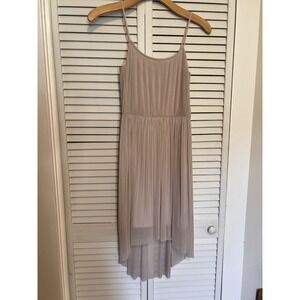 h&m brown smocked dress | Dresses | Hm Midi With Spaghetti Straps 26FA0244 Gothic Blue Black Wedding size:xxlarge length jersey dress with